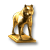 Statuetta d'oro